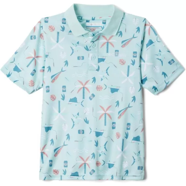 imageColumbia Boys Super Slack Tide PoloIcy Morn Retrobait