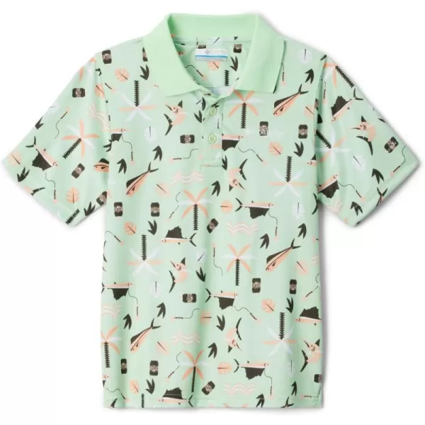 imageColumbia Boys Super Slack Tide PoloKey West Retrobait