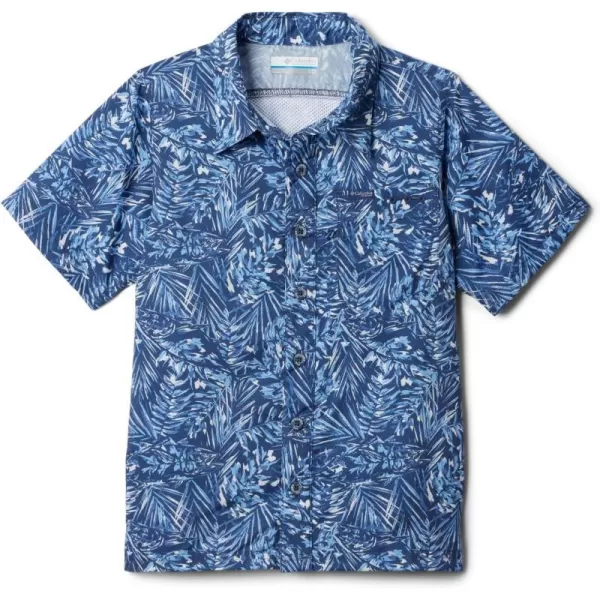 imageColumbia Boys Super Slack Tide Short Sleeve Camp ShirNocturnal Tunado