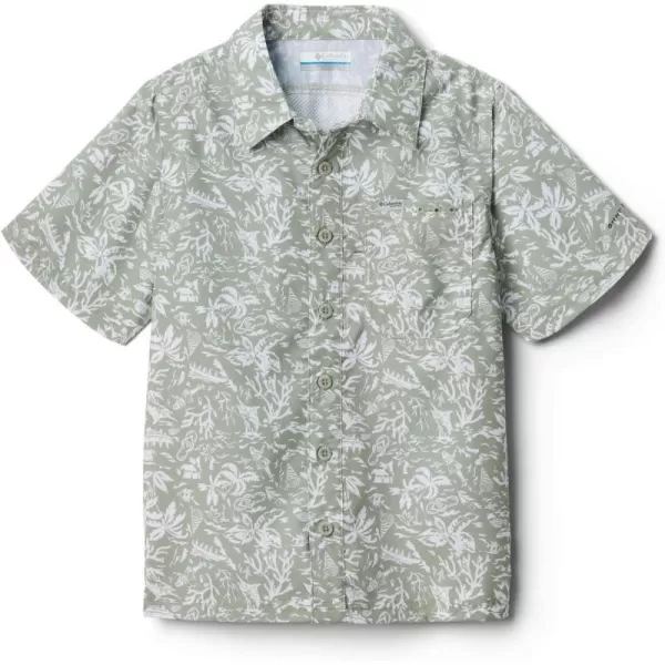 imageColumbia Boys Super Slack Tide Short Sleeve Camp ShirSafari Kona