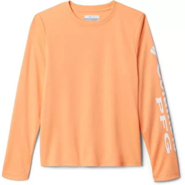 imageColumbia Boys Terminal Tackle Long Sleeve TeeBright NectarWhite Logo