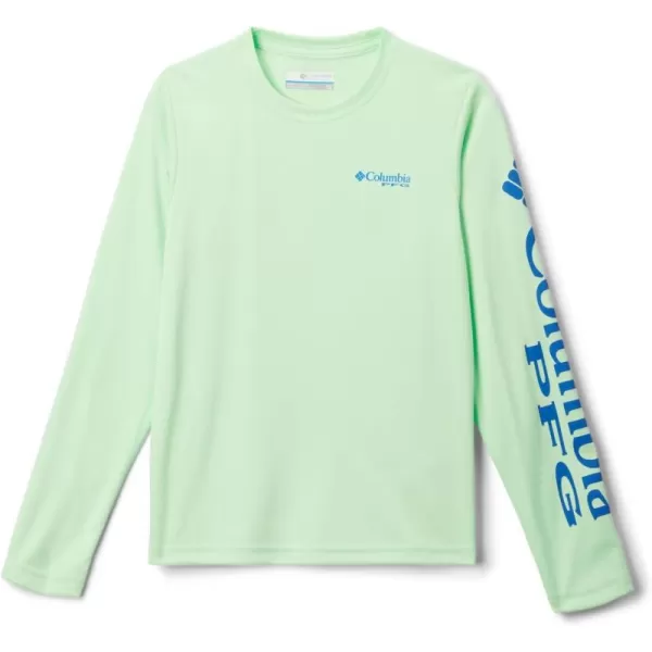 imageColumbia Boys Terminal Tackle Long Sleeve TeeKey WestVivid Blue Logo