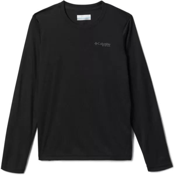 imageColumbia Boys Terminal Tackle PFG Fish Flag Long SleeveBlackGraphite