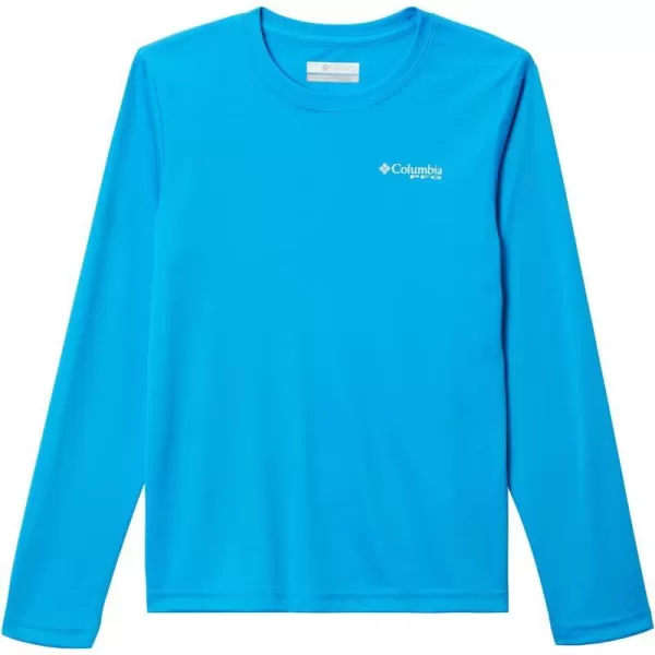 imageColumbia Boys Terminal Tackle PFG Fish Flag Long SleeveCompass BlueWhite