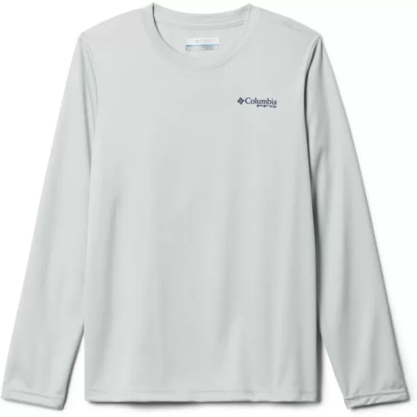 imageColumbia Boys Terminal Tackle PFG Fish Flag Long SleeveCool GreenCarbon