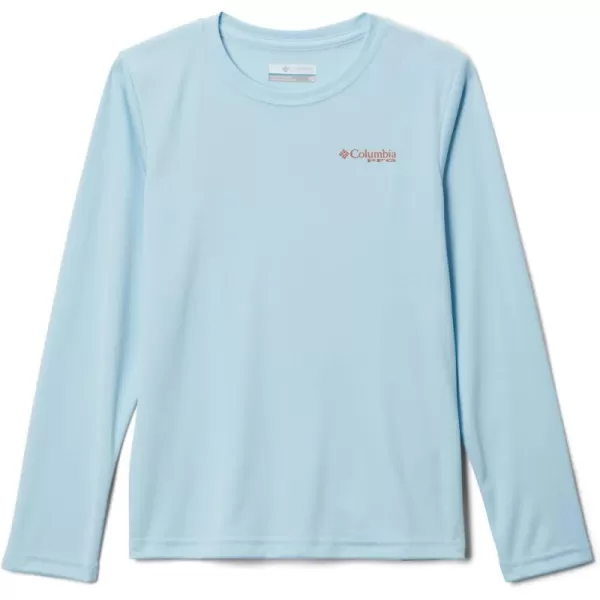 imageColumbia Boys Terminal Tackle PFG Fish Flag Long SleeveSpring BlueIsland Orange