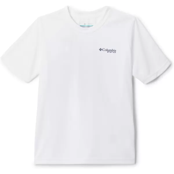 imageColumbia Boys Terminal Tackle PFG Tarpon Print Short SleeveWhitePfg Y Tarpon Print Palmeria