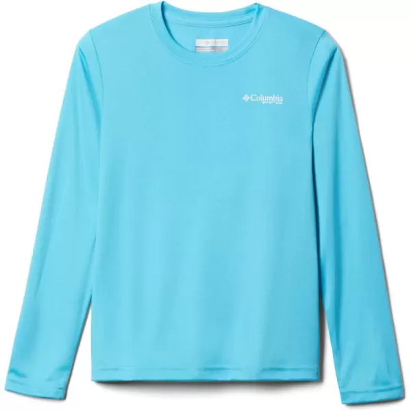 imageColumbia Boys Terminal Tackle PFG Triangle Logo Long SleeveAtollWhite