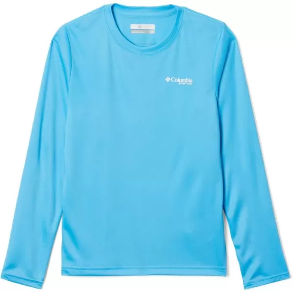 imageColumbia Boys Terminal Tackle PFG Triangle Logo Long SleeveRiptideWhite