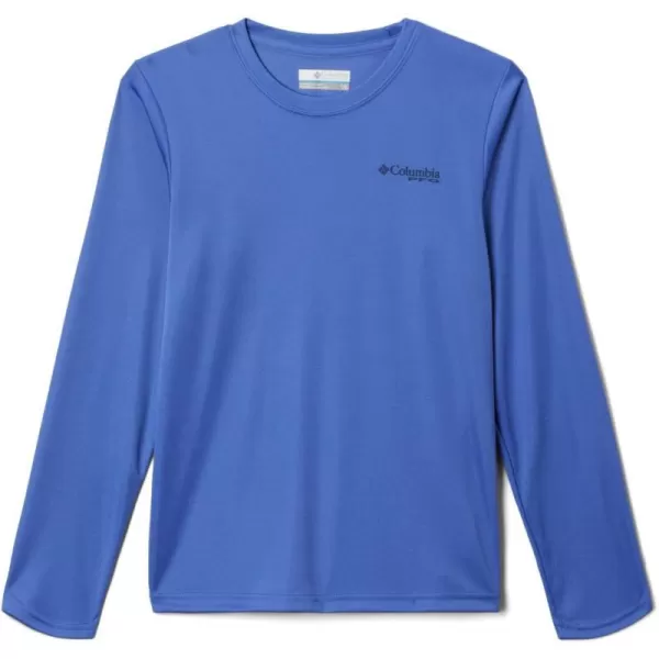 imageColumbia Boys Terminal Tackle PFG Triangle Logo Long SleeveViolet SeaCarbon