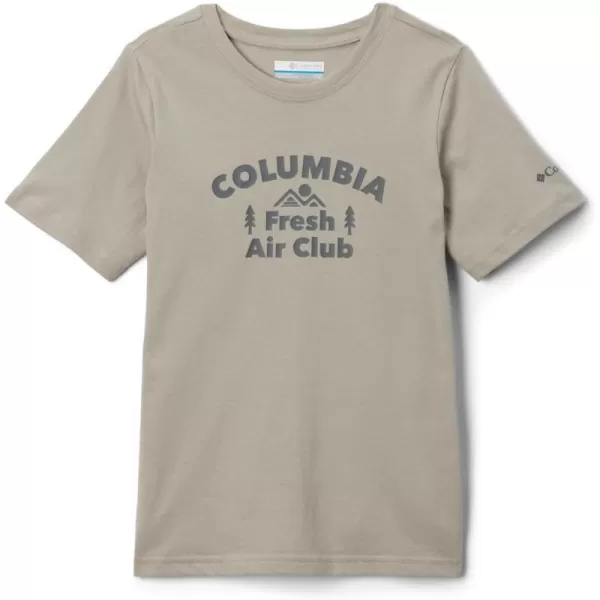 imageColumbia Boys Valley Creek Short Sleeve Graphic ShirtFlint GreyBreathe Easy Club