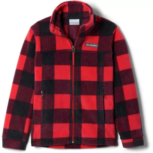imageColumbia Boys Zing Iii Fleece JacketMountain Red Check B Print