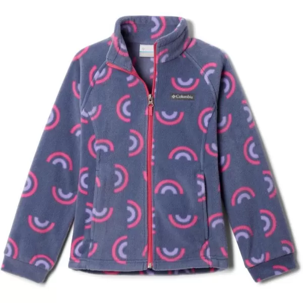 imageColumbia Girls Benton Springs Ii Printed FleeceNocturnal Rainbowy