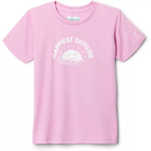 imageColumbia Girls Fork Stream Short Sleeve Graphic ShirtCosmosHappier Outside