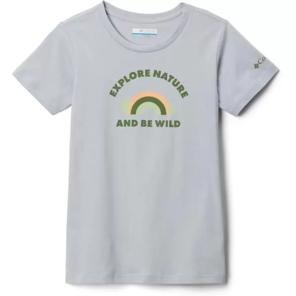 imageColumbia Girls Mission Lake Short Sleeve Graphic ShirtCirrus GreyExplore Nature