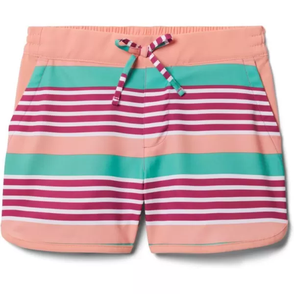 imageColumbia Girls Sandy Shores BoardshortWild Fuchsia Milo Stripe