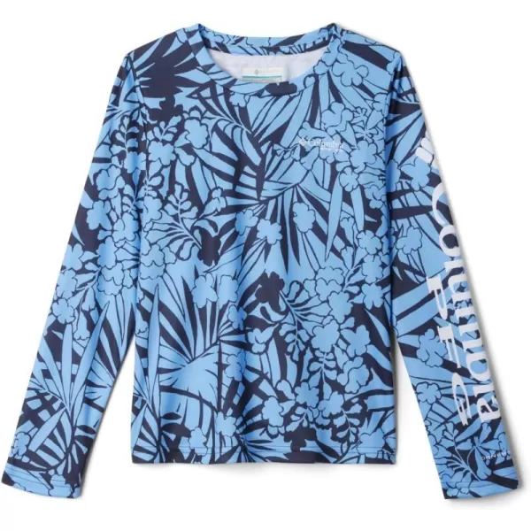 imageColumbia Girls Super Tidal Long SleeveNocturnal Tropictones