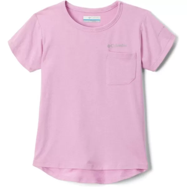 imageColumbia Girls Tech Trail Short Sleeve TeeCosmos Heather
