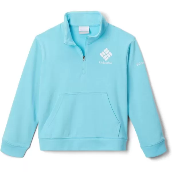 imageColumbia Girls Trek French Terry Half ZipAquamarine