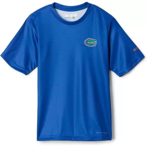 imageColumbia Kids Collegiate Terminal Tackle Short Sleeve ShirtFla  Azul