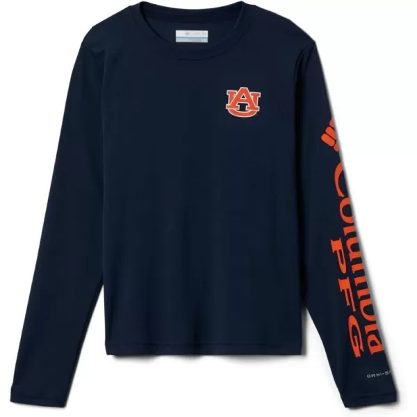 imageColumbia Kids Collegiate Youth Terminal Tackle LS ShirtOrange navy
