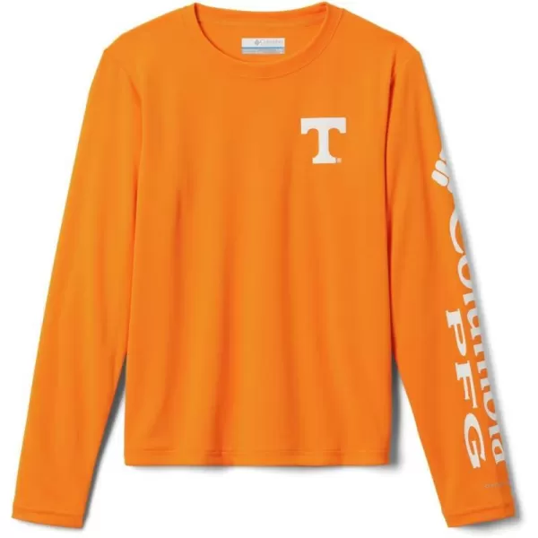 imageColumbia Kids Collegiate Youth Terminal Tackle LS ShirtUt  SolarizeWhite