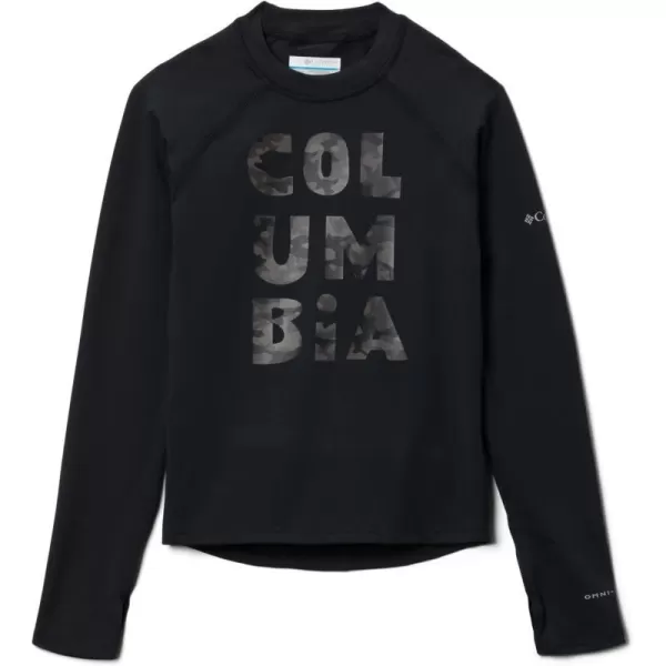 imageColumbia Kids Sandy Shores Printed Long Sleeve SunguardBlack Camo Type