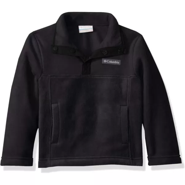 imageColumbia Kids Steens MTN 14 Snap Fleece PullOverBlack  Legacy