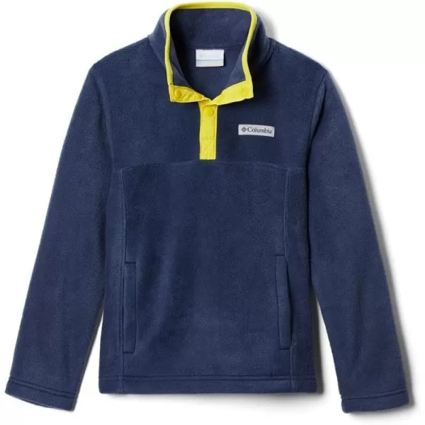 imageColumbia Kids Steens MTN 14 Snap Fleece PullOverCollegiate Navy