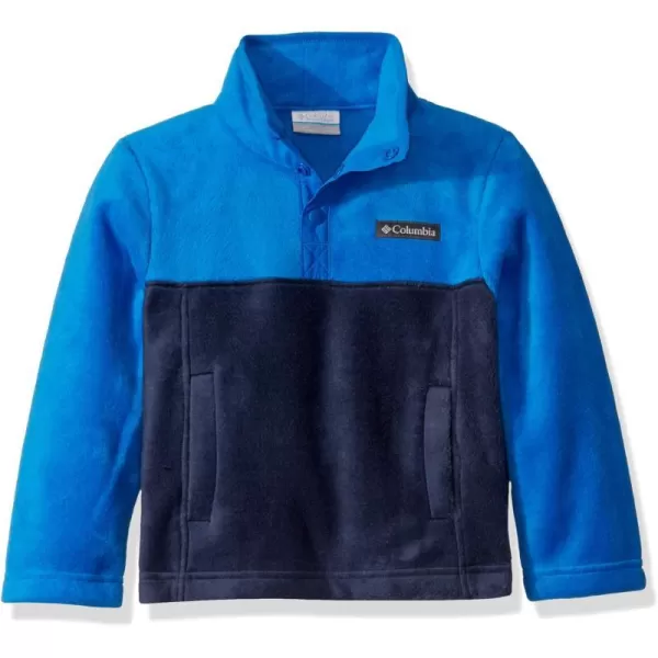 imageColumbia Kids Steens MTN 14 Snap Fleece PullOverCollegiate NavySuper Blue