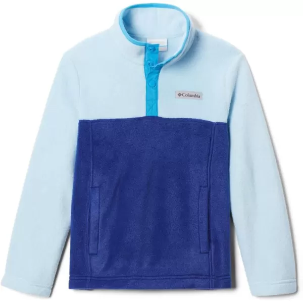 imageColumbia Kids Steens MTN 14 Snap Fleece PullOverDark SapphireSpring Blue