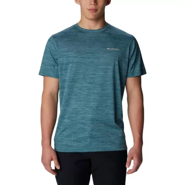 imageColumbia Mens Alpine Chill Zero Short Sleeve CrewCloudburst Heather