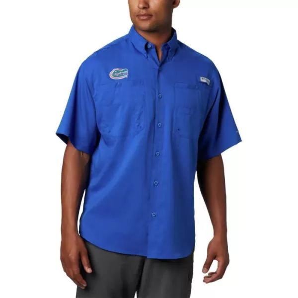 imageColumbia Mens Big  Tall Collegiate Tamiami Short Sleeve ShirtFla  Azul