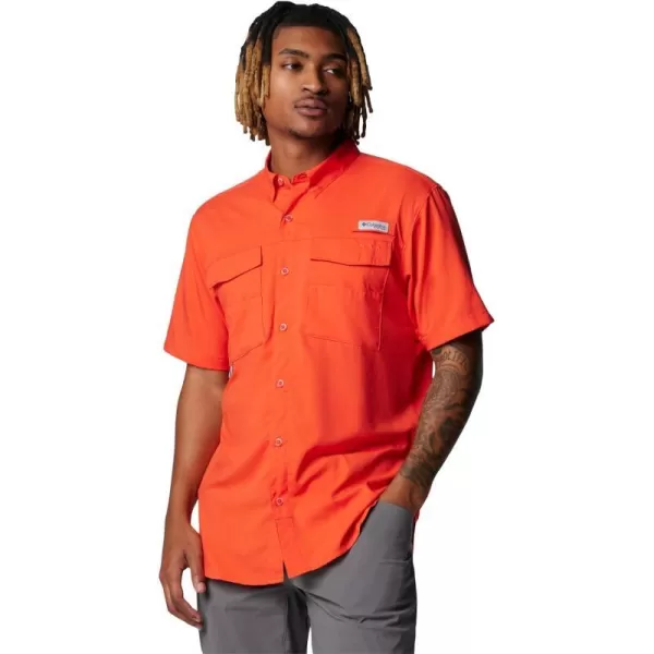 imageColumbia Mens Blood and Guts Iv Woven Short SleeveBright Poppy