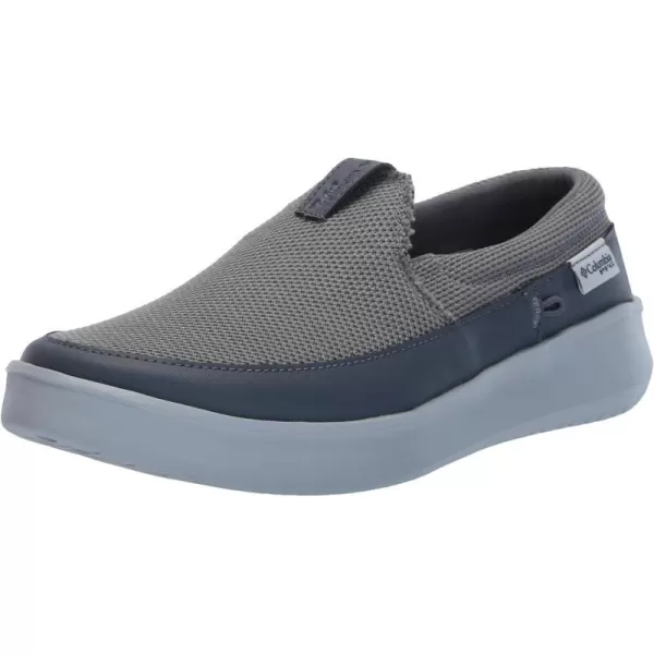 imageColumbia Mens Boatside Breathe PFG Boat ShoeTitanium Grey SteelGraphite