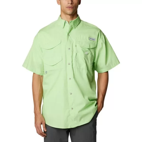 imageColumbia Mens Bonehead Short Sleeve ShirtLime Glow