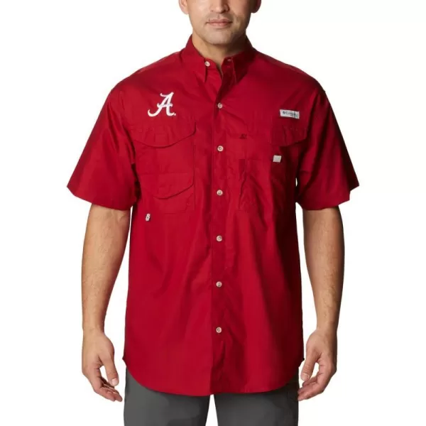 imageColumbia Mens CLG Bonehead Team Ss ShirtAla  Red Velvet