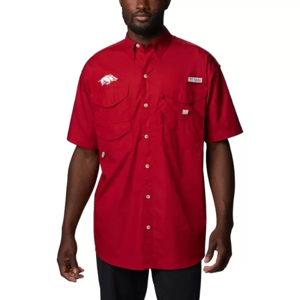 imageColumbia Mens CLG Bonehead Team Ss ShirtArk  Red Velvet