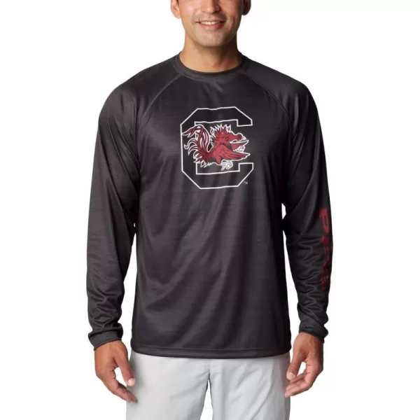 imageColumbia Mens Collegiate Terminal Tackle Heather Long Sleeve ShirtSc  Shark Heather