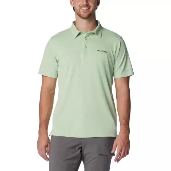 imageColumbia Mens Narrows Pointe Short Sleeve PoloSage Leaf