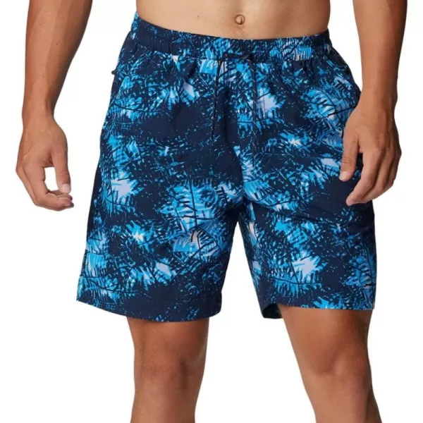 imageColumbia Mens Standard M Summerdry ShortCollegiate Navy Corbett
