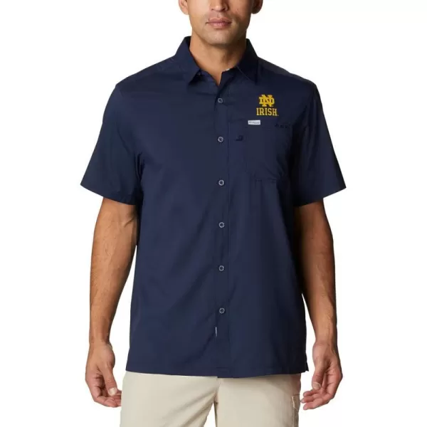 imageColumbia Mens Standard Slack Tide Camp ShirtArk  Red Velvet