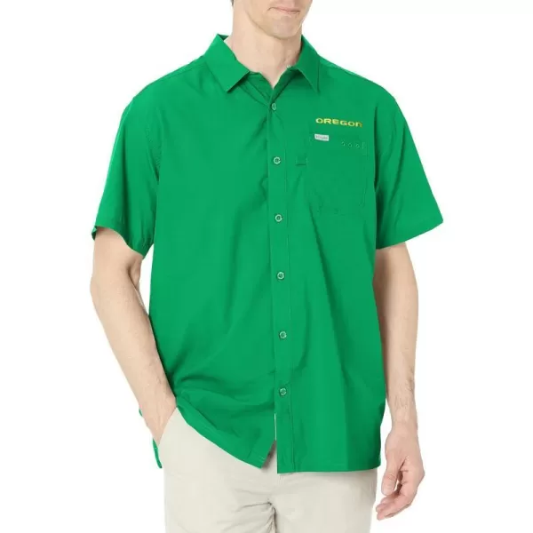 imageColumbia Mens Standard Slack Tide Camp ShirtUo  Fuse Green