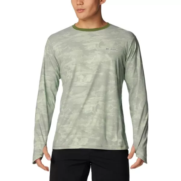 imageColumbia Mens Summit Valley Sun Deflector Long Sleeve CrewCanteen Beachwood