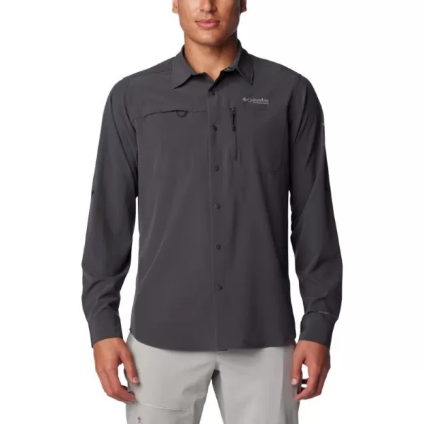 imageColumbia Mens Summit Valley Woven Long Sleeve ShirtShark