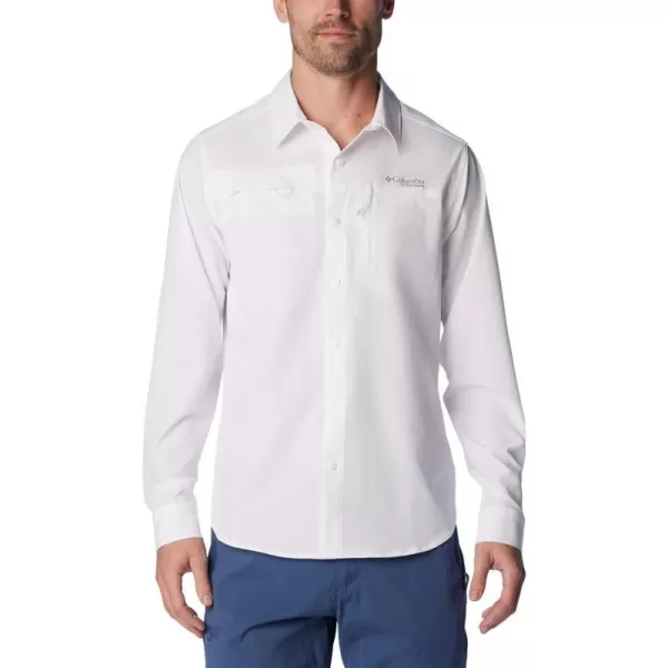 imageColumbia Mens Summit Valley Woven Long Sleeve ShirtWhite