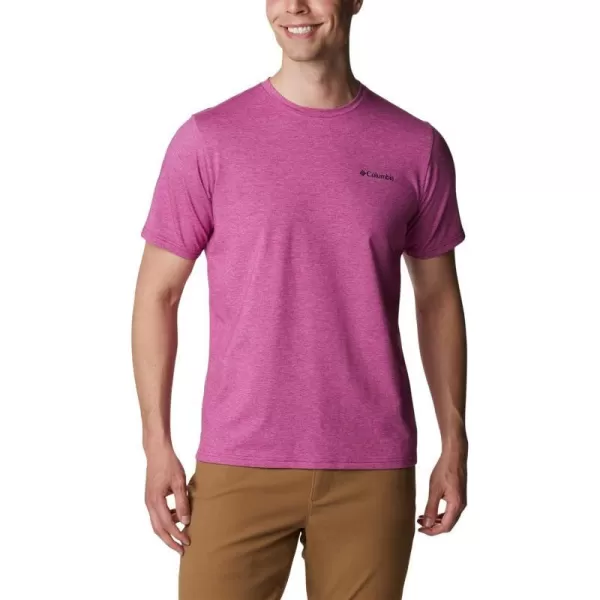 imageColumbia Mens Sun Trek Short Sleeve TeeRed Onion Heather