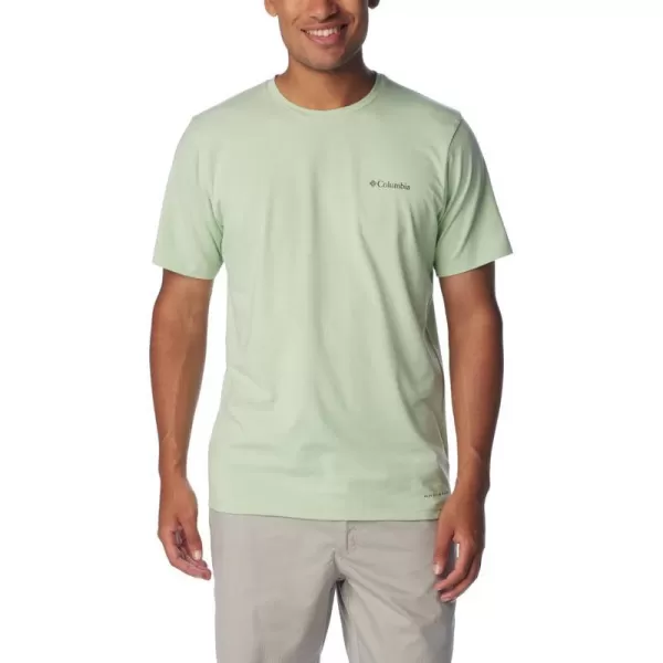 imageColumbia Mens Sun Trek Short Sleeve TeeSage Leaf