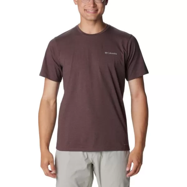 imageColumbia Mens Sun Trek Short Sleeve TeeSpice Heather