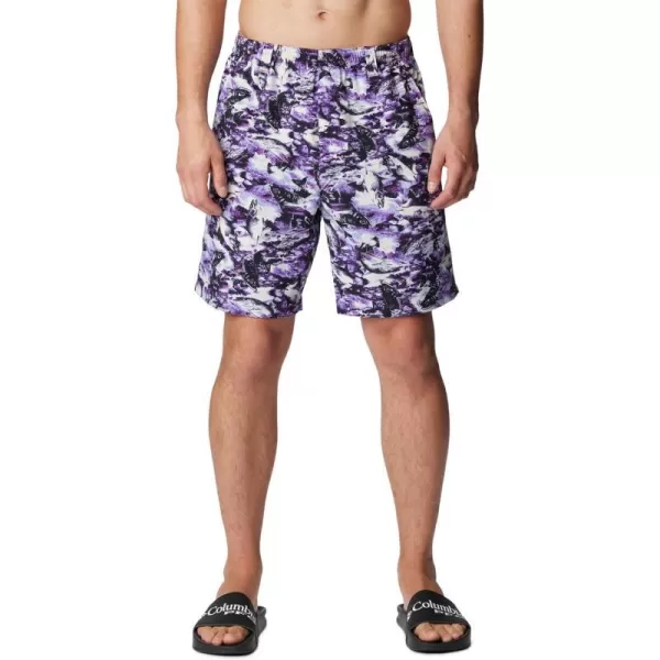 imageColumbia Mens Super Backcast Water ShortBlack Riverrun Print